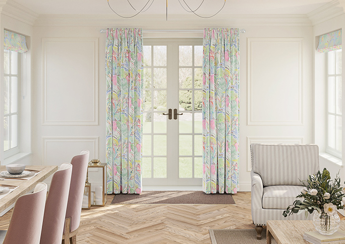 Los Angeles Velvet, Fruit Salad - Made to Measure Curtain - Image 3